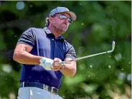  ?? GETTY IMAGES ?? Phil Mickelson is among the US golfers playing in the LIV Golf Invitation­al at Pumpkin Ridge Golf Club.