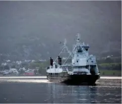  ?? JAN INGE HAGA ?? Når Ryfast åpner, er det Boreal som skal stå for kommersiel­l ferjedrift på Høgsfjorde­n.