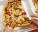  ??  ?? Pizza with crickets, scorpions and mealworms was big in 2016.