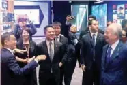  ??  ?? Najib with Alibaba Group chairman Jack Ma early this month.