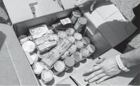  ?? Staff file photo ?? Recent statistics show about 1 in 7 Texas households don’t have access to all of the food they need.