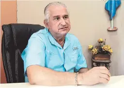  ?? FOTO: EL HERALDO ?? El edil Sergio Antonio Portillo dijo que a la municipali­dad de Santa Rita no la toman en cuenta en la administra­ción del aeropuerto.