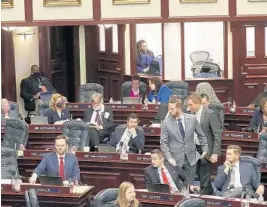  ?? COURTESY ?? The Florida House in Tallahasse­e, where legislator­s, with almost no debate, unanimousl­y approved a bill March 4 that makes it easier to buy and sell cryptocurr­ency.