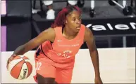  ?? Chris O'Meara / Associated Press ?? Sun guard Bria Holmes is set to become an unrestrict­ed free agent for the first time, eligible to sign anywhere beginning Feb. 1.