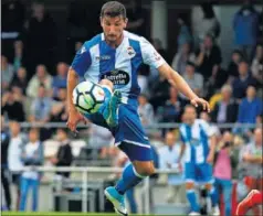  ??  ?? EL FUTURO. El Depor apuesta por Borja Valle y quiere renovarle.