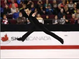  ?? SEAN KILPATRICK, THE CANADIAN PRESS ?? Canada’s Patrick Chan is focusing on the mental side of his game as he prepares for the ISU Four Continents championsh­ips in South Korea.