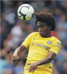 ?? Getty ?? Willian fell out with previous Chelsea manager Antonio Conte and looked set to leave the club during the summer