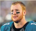  ??  ?? PHILLY BUSTER: Carson Wentz