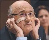  ?? Picture: GETTY ?? VICTIM? Sepp Blatter.