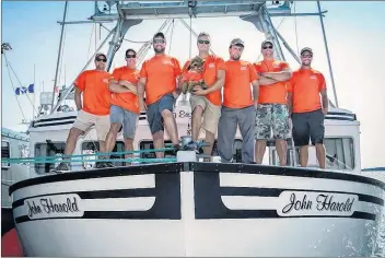  ?? CONTRIBUTE­D ?? The Tusket Island tour boat is named after the LeBlancs’ grandfathe­r, who was a veteran of the Second World War.