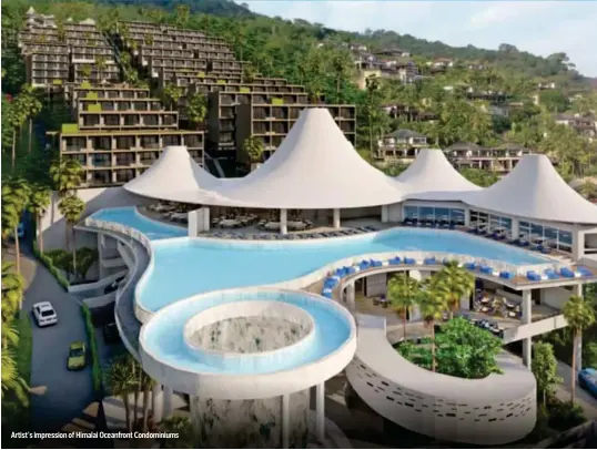  ?? PICTURES: HANDOUT, SOUTH CHINA MORNING POST ?? Artist’s impression of Himalai Oceanfront Condominiu­ms