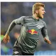  ?? FOTO: WOITAS/DPA ?? Timo Werner jubelte als Joker, doch sein Tor reichte nicht.