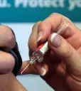  ??  ?? VITAL PROTECTION: People over 65 urged to have flu jab
