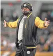  ?? JASON BRIDGE, USA TODAY SPORTS ?? Coach Mike Tomlin, above, chastised Antonio Brown.