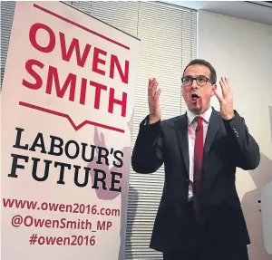  ?? Picture: PA. ?? Owen Smith said he understand­s voters’ anger.