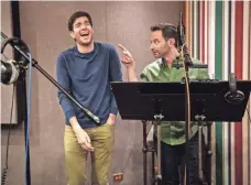  ?? BRANDON HICKMAN, NETFLIX ?? John Mulaney, left, and Nick Kroll tap into their adolescenc­e.