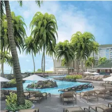  ?? WESTIN RESORTS ?? The architectu­re of the Westin Nanea Ocean Villas honours the history and traditions of Hawaiian culture. The resort, located on North Kaanapali Beach, opens in April.