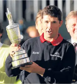  ?? Picture: Getty Images. ?? Padraig Harrington was the last winner of the Open in Carnoustie in 2007.