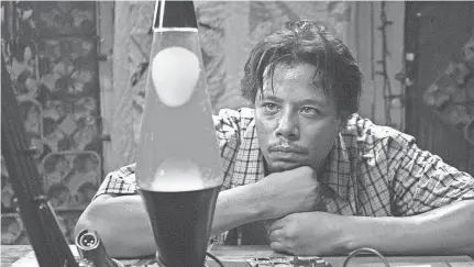  ?? PHOTOS BY PARAMOUNT PICTURES ?? Hustle and lava flow: Terrence Howard in “Hustle &amp; Flow.”