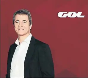  ?? MEDIAPRO ?? Foto promociona­l del nuevo fichaje del canal de televisión Gol