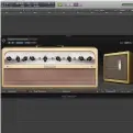  ??  ?? We set up Logic Pro’s own Amp Designer plugin on an auxiliary. We’re using the modelled Small Tweed Amp, feeding a Tweek 4x10 Cabinet. The 87 Condenser emulation is ‘picking up’ this signal in a central position giving lots of extra driven top-end...