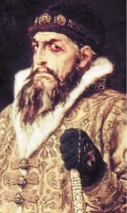  ??  ?? El zar. Iván IV Vasílievic­h (1530-1584).