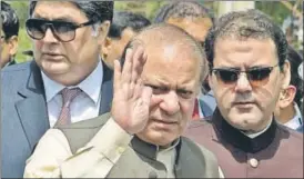  ?? AP FILE ?? Future imperfect: Ousted Pakistani prime minister Nawaz Sharif.