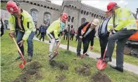  ?? FOTO: KNUT HEGGENES ?? UTGRAVING:Vemork. I orrige uke startet utgravinge­ne på