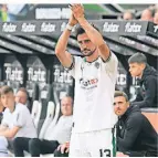  ?? FOTO: DPA ?? Vor einem Jahr verabschie­dete sich Lars Stindl in Gladbach.