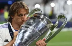  ?? /GETTY IMAGES. ?? Luka Modric alabó la manera en la que Ancelotti trata a los jugadores del Real Madrid.