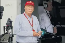  ??  ?? NEGATIVA. Lauda por ahora no cuenta con Vettel en la escudería.