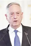  ??  ?? Jim Mattis