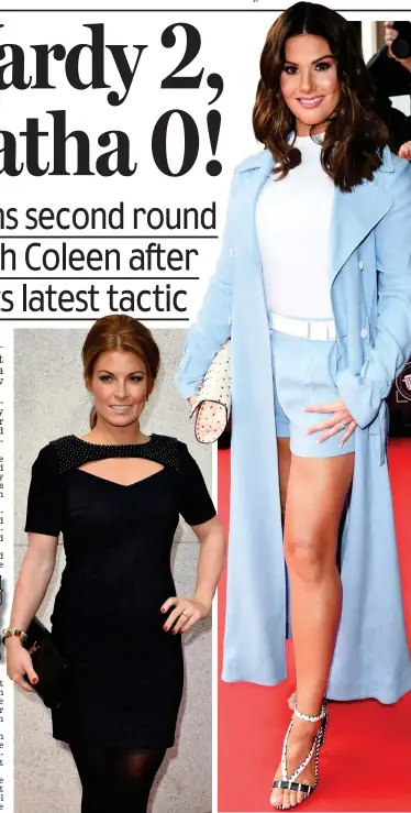  ?? ?? Fight continues: Rebekah Vardy is suing