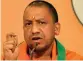  ??  ?? Yogi Adityanath