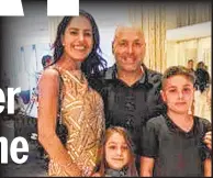  ??  ?? Keith Caneiro was shot dead, and his wife, Jennifer, and their kids, Jesse and Sophia, were fatally stabbed before their mansion in Colts Neck, N.J., was set ablaze.