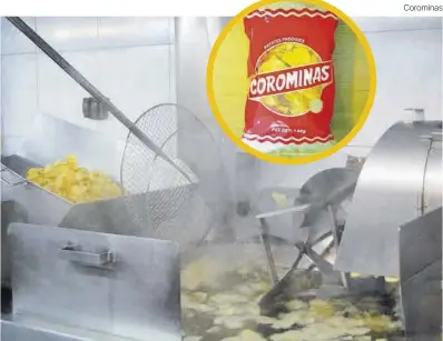  ?? Corominas ?? Freidora de patatas de la empresa Corominas.