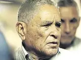  ??  ?? BALDOMERO Ocasio, abuelo del acusado Carmelo Adorno Castro, tendrá la custodia de este.