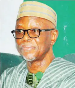  ??  ?? Chief John Oyegun