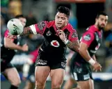  ?? PHOTO: GETTY IMAGES ?? Issac Luke says the Warriors have enough senior players to cope without injured star Shaun Johnson.