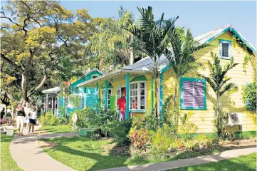  ??  ?? g The Caribbean island of Barbados, where a teenage Rosie Jones instantly made friends and declared ‘I love who I am’