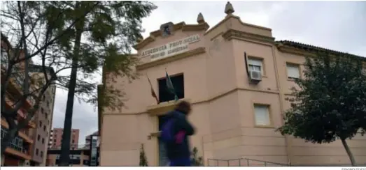  ?? ERASMO FENOY ?? Fachada de la sede algecireña de la Audiencia Provincial.