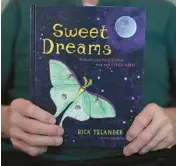 ?? ?? Telander with his book “Sweet Dreams.”