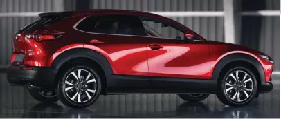  ??  ?? Contrairem­ent à ses compatriot­es, qui se risquent à des designs anguleux et caricatura­ux, Mazda joue la carte de la sobriété et de l’élégance.