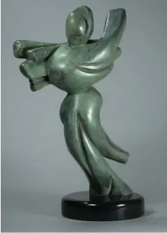  ??  ?? “# 445 the Jive” Bronze