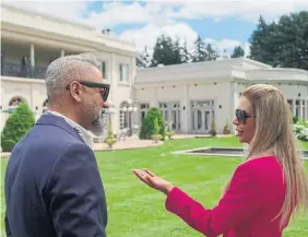  ?? AMAZON MGM STUDIOS ?? Real estate agents Peter and Paige Torkan are “showcasing high-stakes multimilli­ondollar listings” in “Luxe Listings Toronto.” After watching the trailer, here’s my proposal: let’s create a First Time Buyers Fund from a portion of the property taxes levied on opulent estates, writes Vinay Menon.