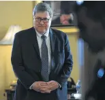  ?? Alex Wong / Getty Images ?? Attorney General nominee William Barr today faces the start of his two-day confirmati­on hearing before the Senate Judiciary Committee.