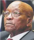  ??  ?? Jacob Zuma