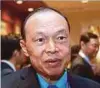  ??  ?? TAN SRI DR LIM WEE CHAI Top Glove executive chairman We have higher goals ahead of us, which includes growing our market share to 30 per cent by 2020 and becoming a Fortune Global 500 company by 2040.