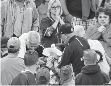  ?? Charles Rex Arbogast / Associated Press ?? On June 10, a line drive struck a fan, prompting the White Sox to become the first club to extend the netting to the foul poles.