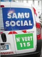  ??  ?? Le Samu Social vient de s’équiper.